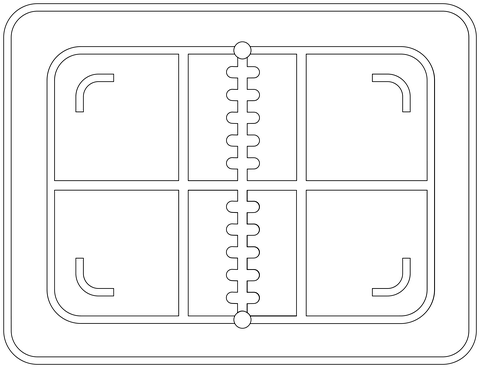 Volleyball Court Coloring Page